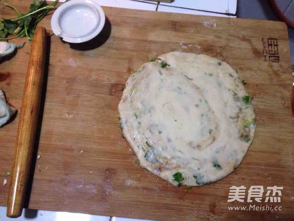 五香葱花饼的做法