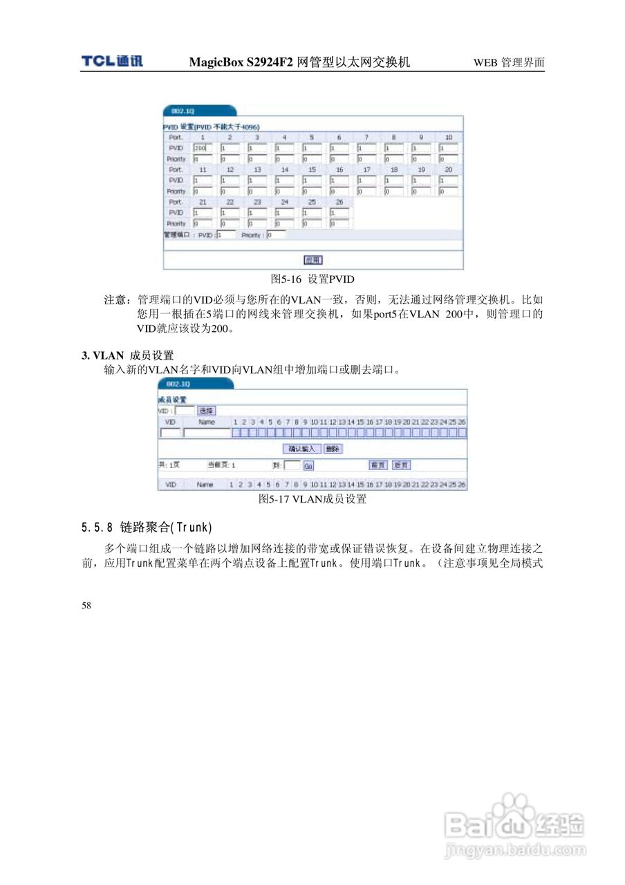 TCL王牌交换机S2924F2型说明书:[7]