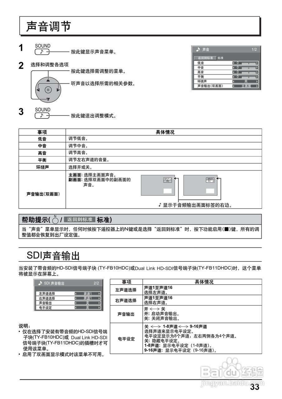 松下高清等离子电视TH-85PF12C型使用说明书:[4]