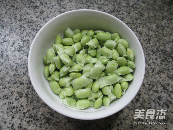 什锦炒毛豆的做法