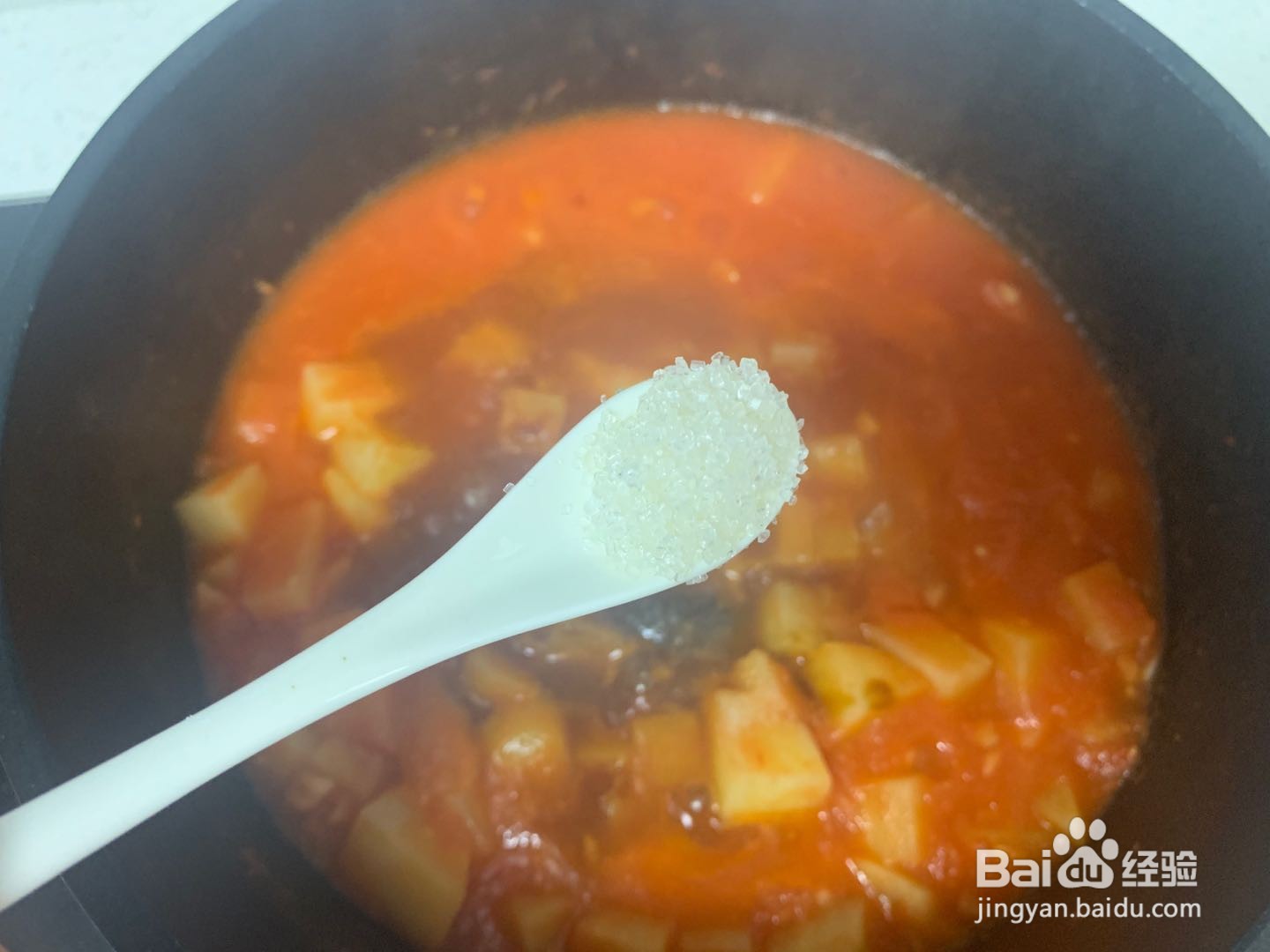 土豆番茄肥牛浓汤