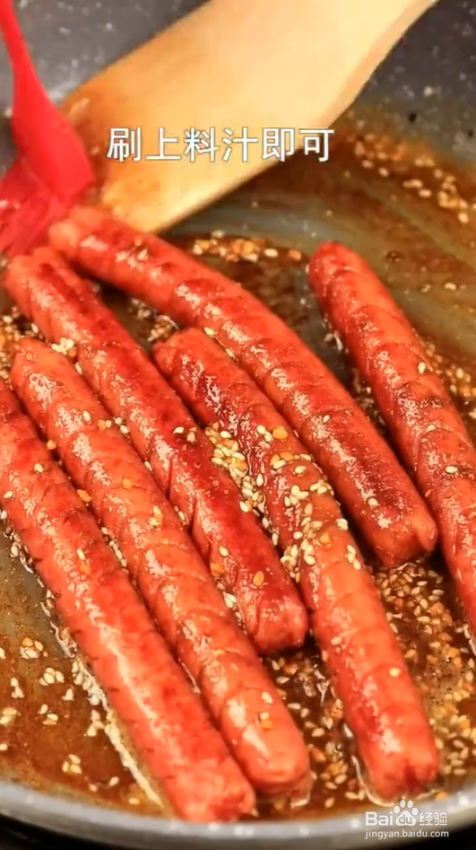 怎样做炸火腿肠