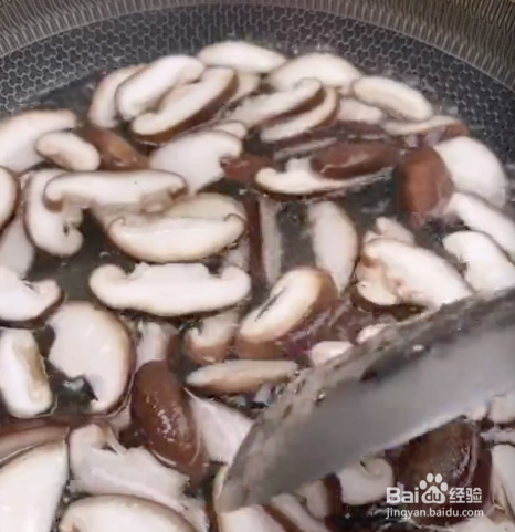 怎样炒香菇油菜