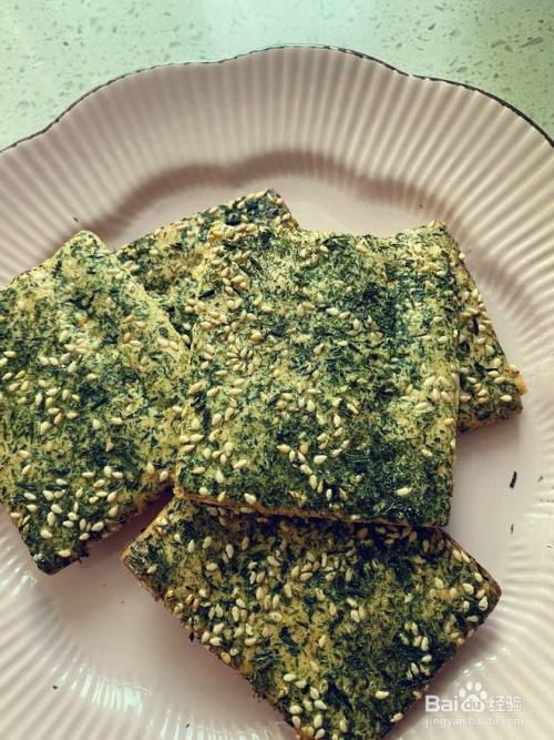 苔菜饼干的做法