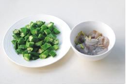 秋葵炒虾球的做法