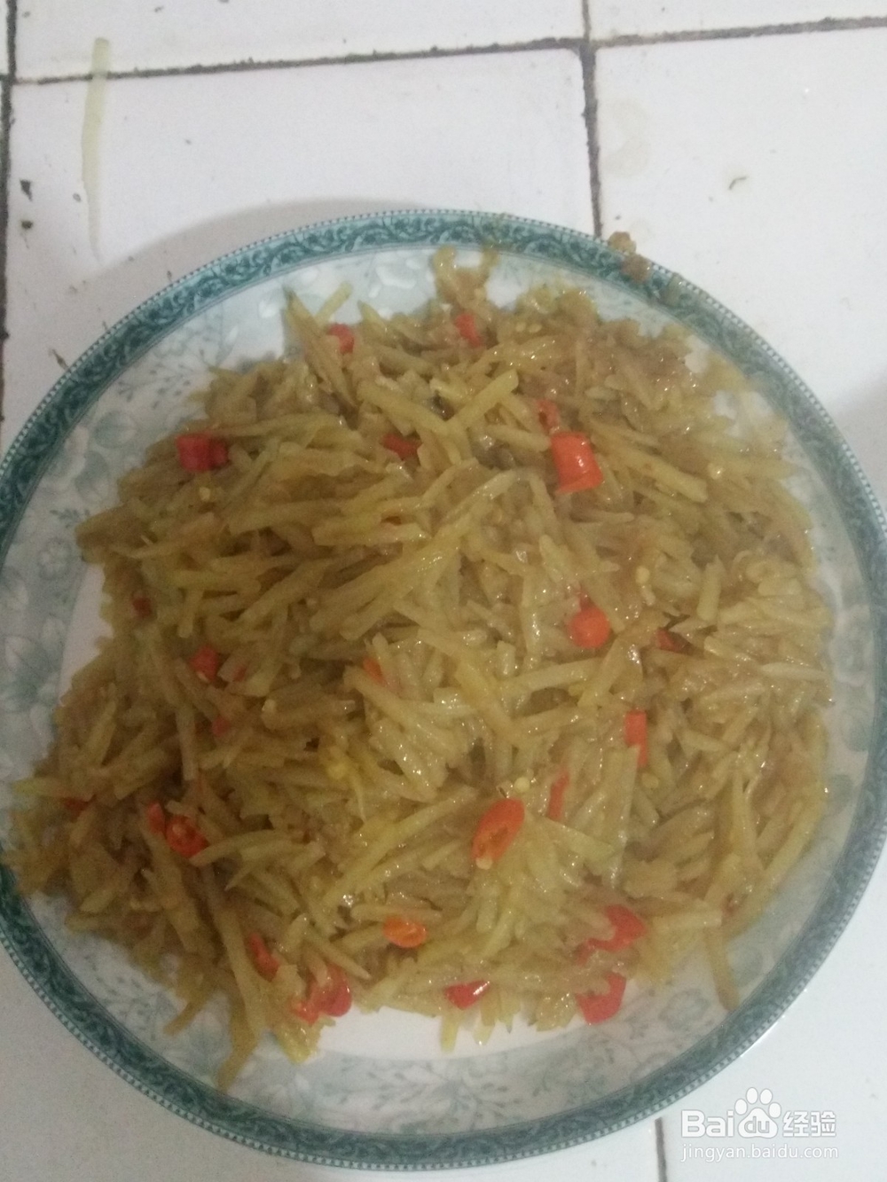 怎么烧酸辣土豆丝