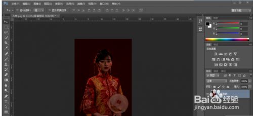 如何给前期灰暗的人像照片进行提亮