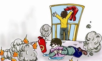 怎样使用防毒面具应对纵火恐怖袭击