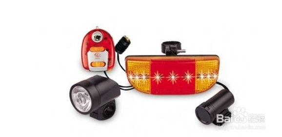 山地车怎么装刹车灯