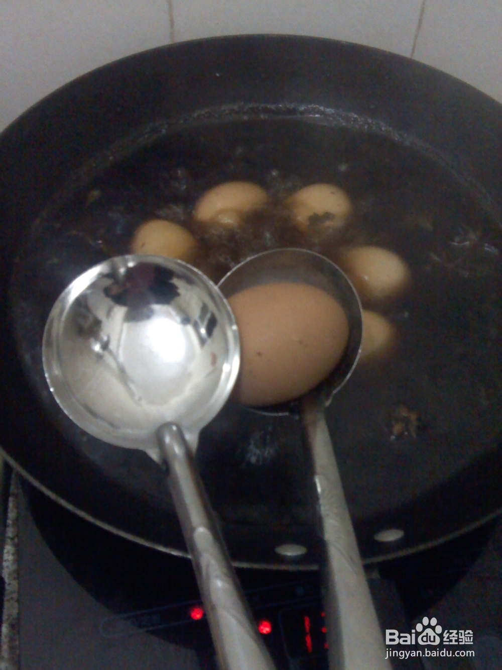 煮五香茶叶蛋