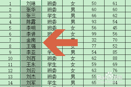Excel表格如何让姓名按照姓氏笔划排序