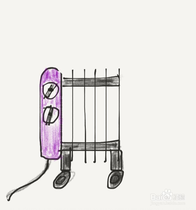 涂鸦系列之如何画暖风机