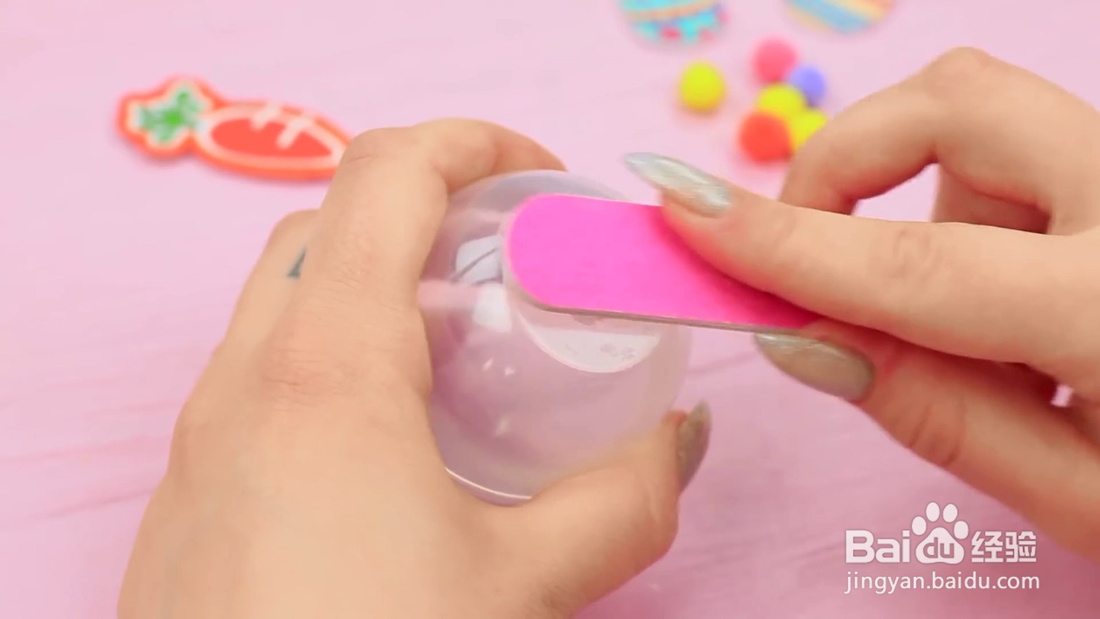 鸡蛋卷笔刀如何制作