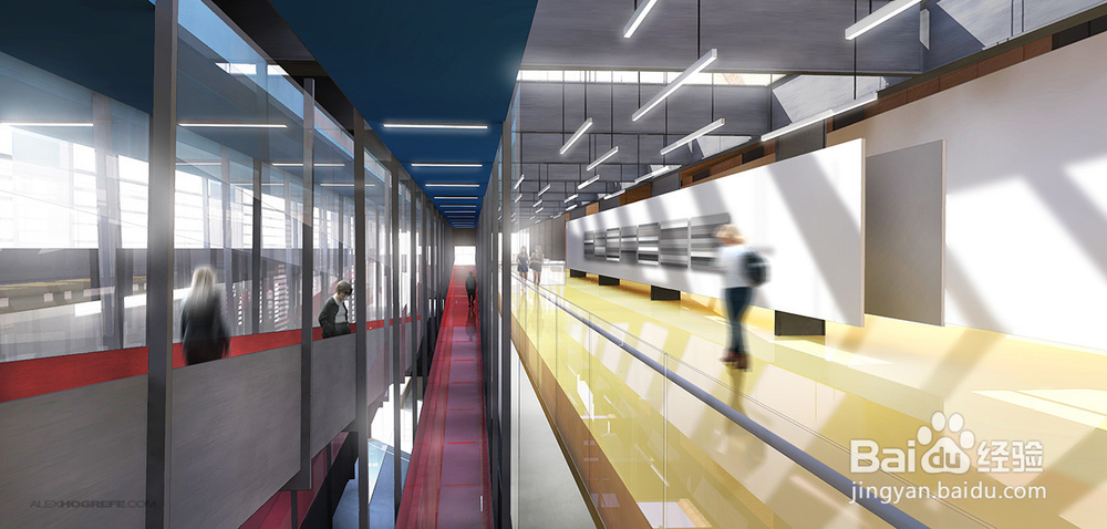 【渲染】穿越时空—创意云Sketchup径向模糊渲染