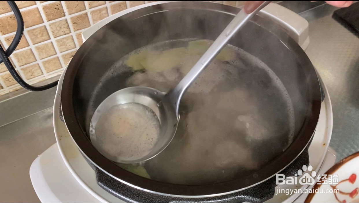 白萝卜脊骨汤压力锅版的做法