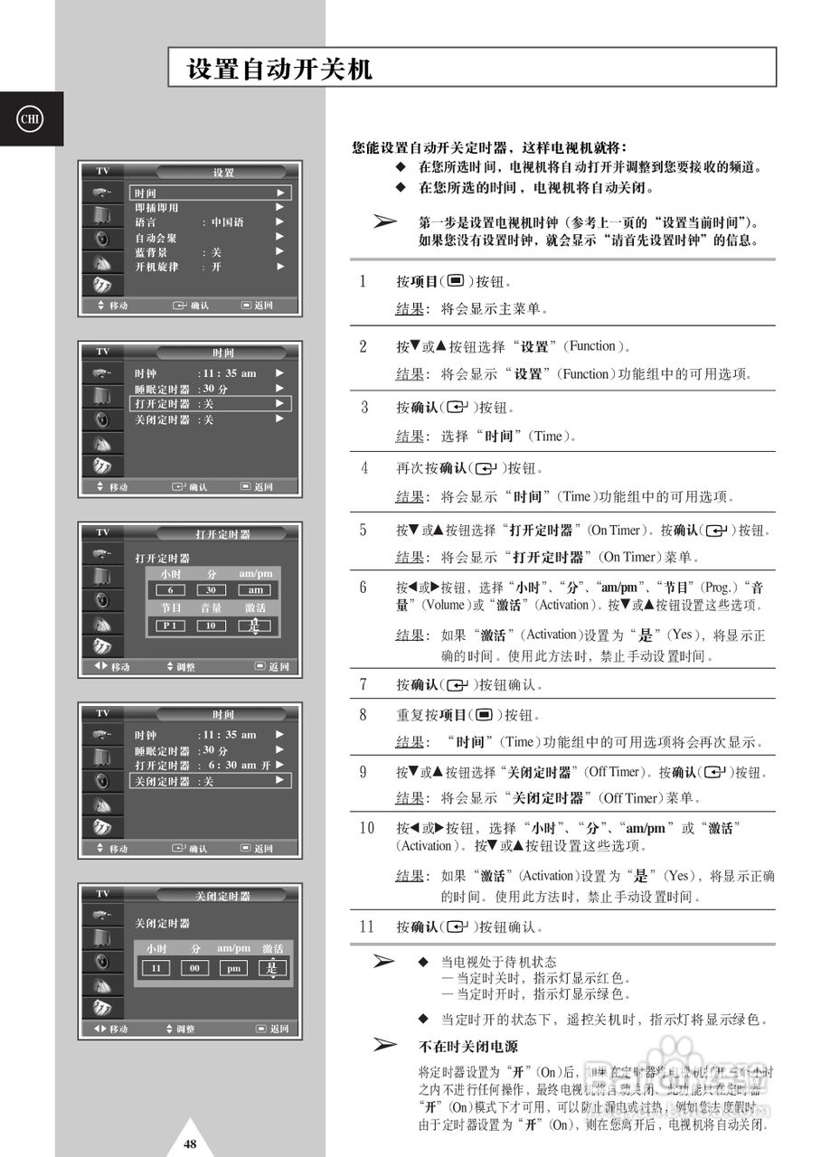 三星SP-54T9HE彩电使用说明书:[5]