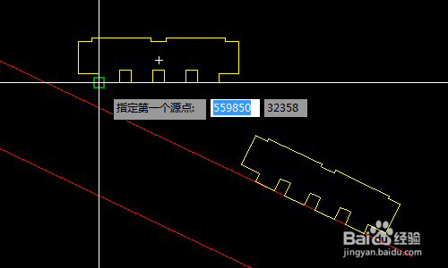 CAD如何旋转对齐任意角度图形