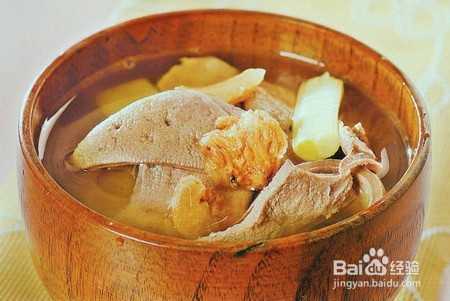 羊肝煮水白菜的做法