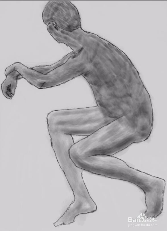 人体素描的教程