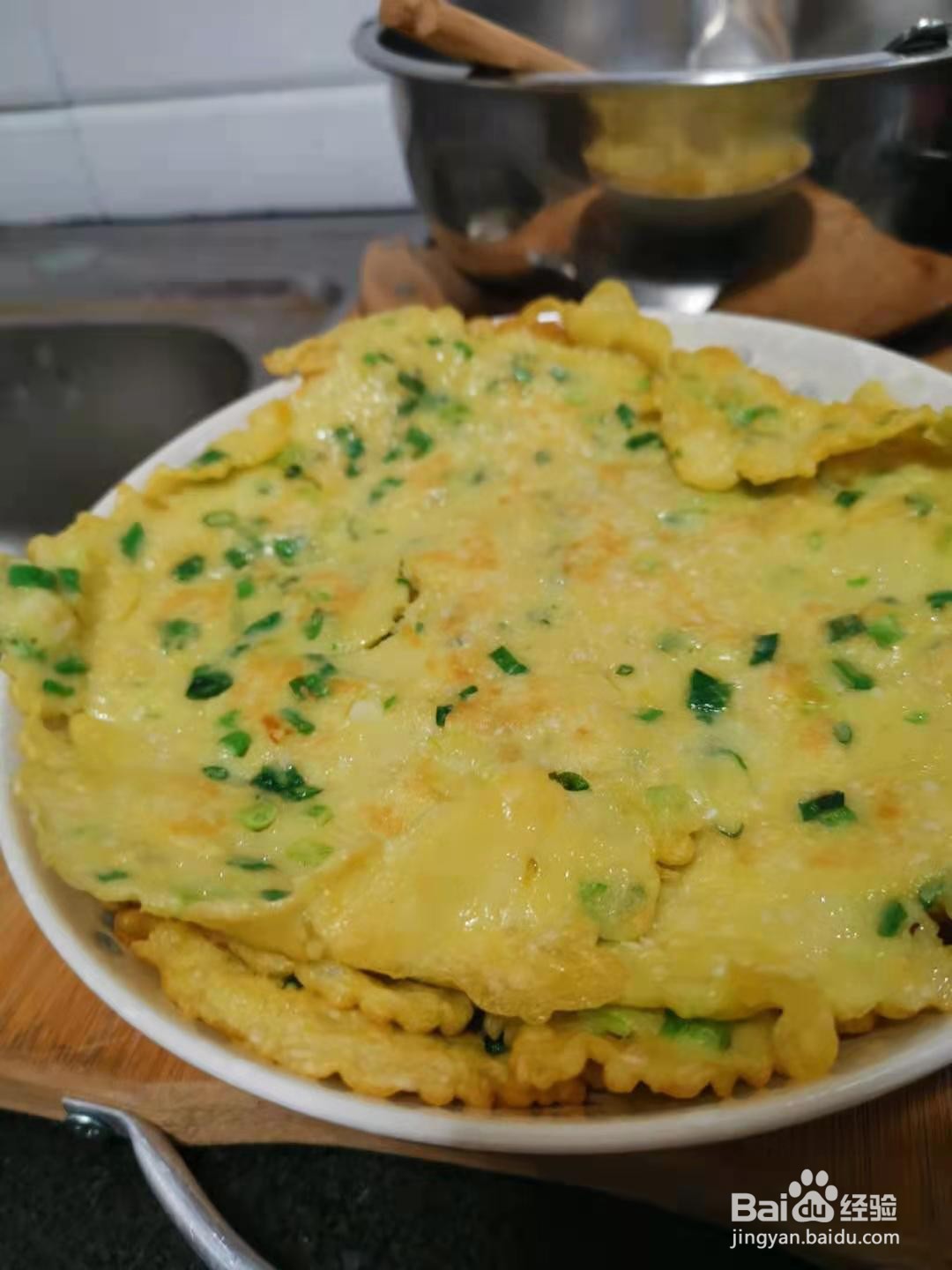 鸡蛋饼的家常做法