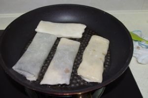 传统中式饭后甜点椰蓉蜜豆沙锅饼