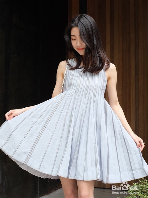 穿无袖连衣裙的才是真女神！
