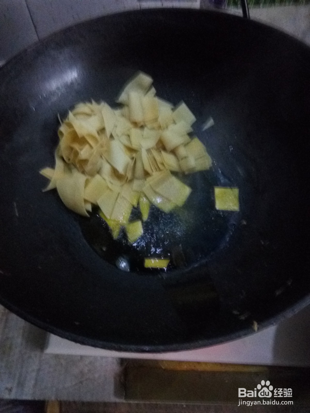 白菜炒干豆腐