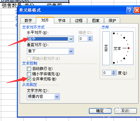 excel关于单元格的合并以及格式设置