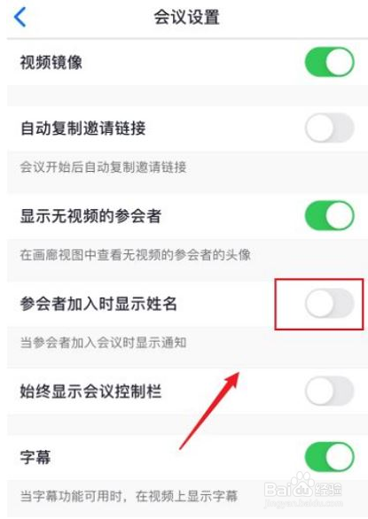 Zoom如何关闭名字显示
