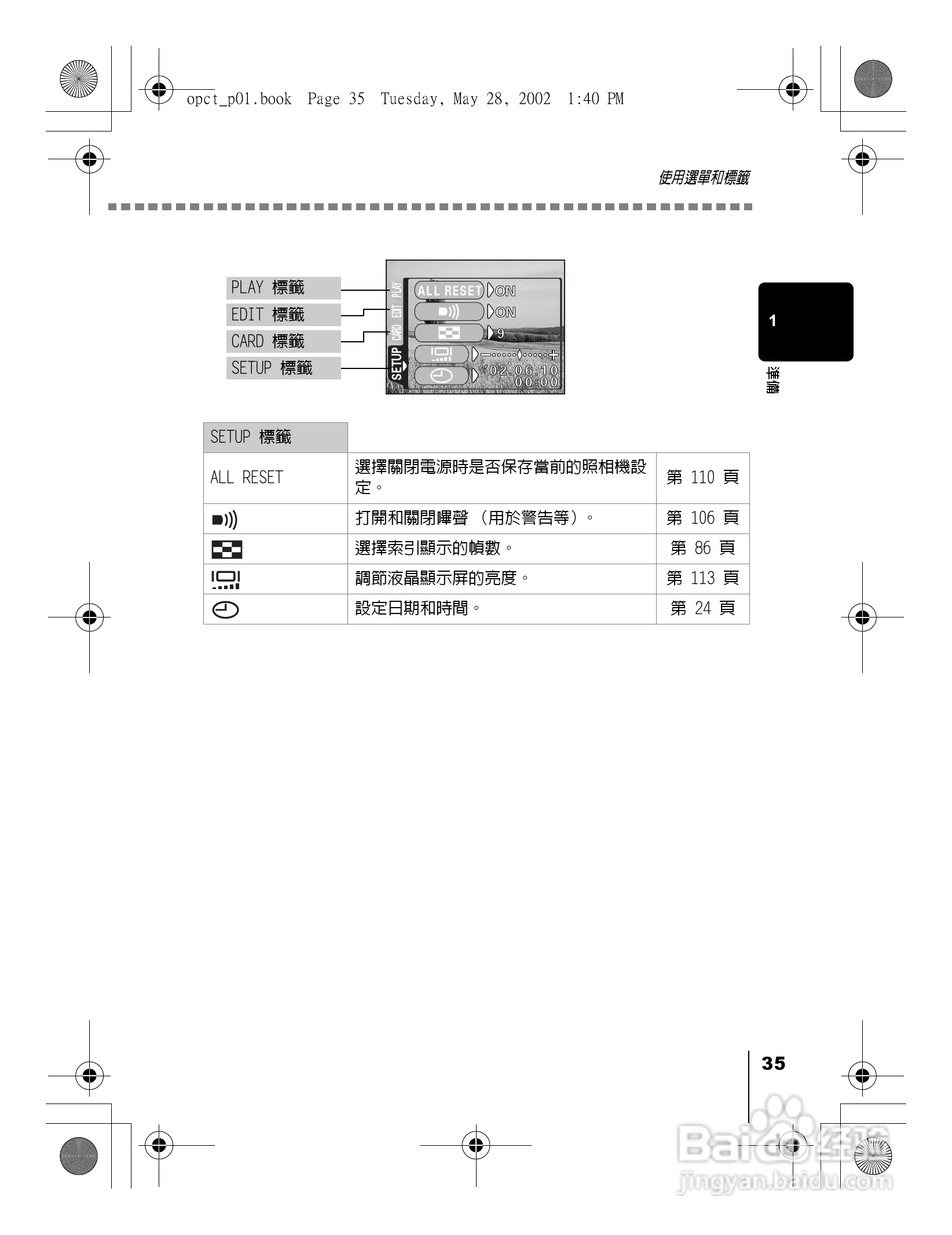 Olympus奥林巴斯D-550Z数码相机说明书:[4]