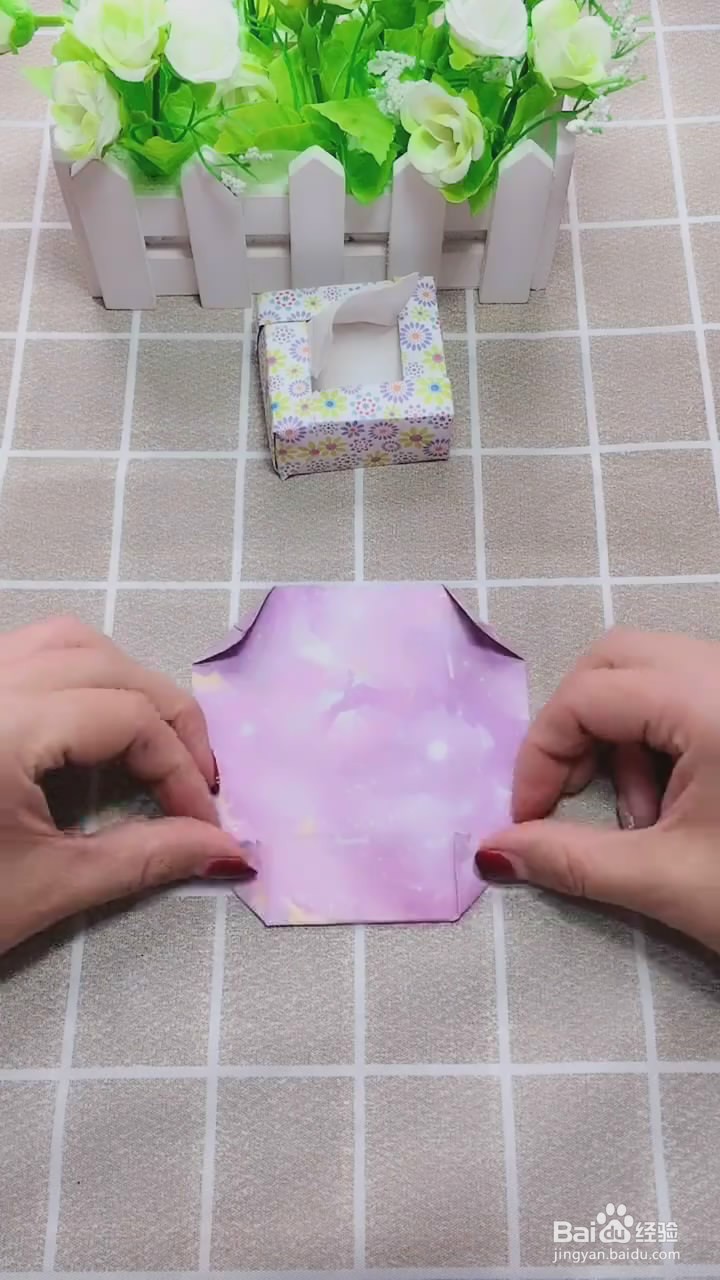 如何制作迷你抽纸盒