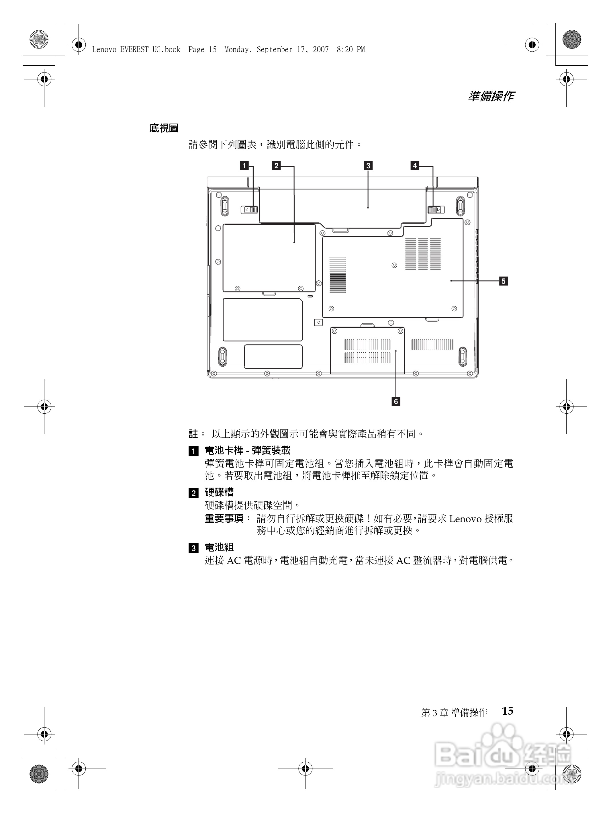 联想Lenovo 3000 G410笔记本电脑使用说明书:[3]