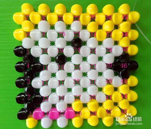 史努比串珠杯垫制作方法