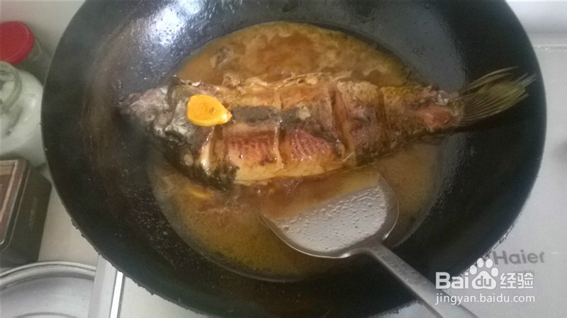 豆瓣烧鱼的做法