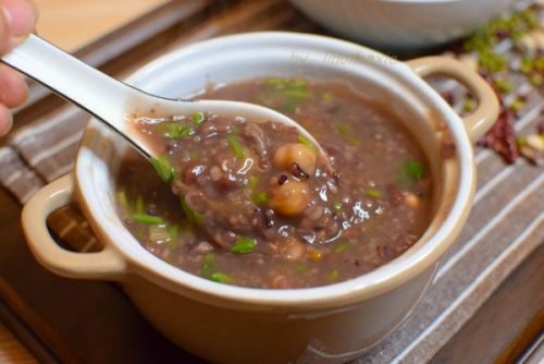 咸味牛肉腊八粥