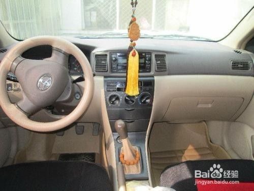 丰田花冠中控面板怎么拆 百度经验