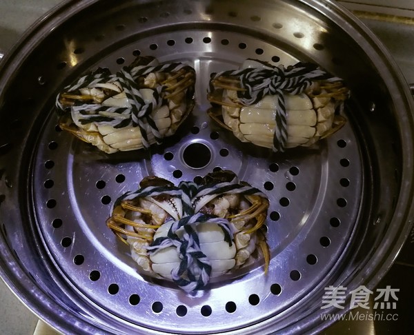 清蒸大闸蟹的做法