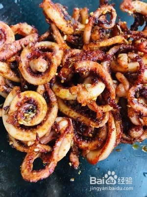 极致美味香辣鱿鱼须
