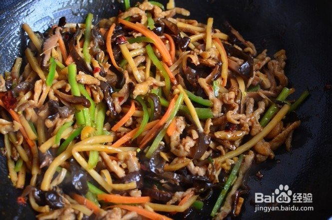 怎么做鱼香肉丝