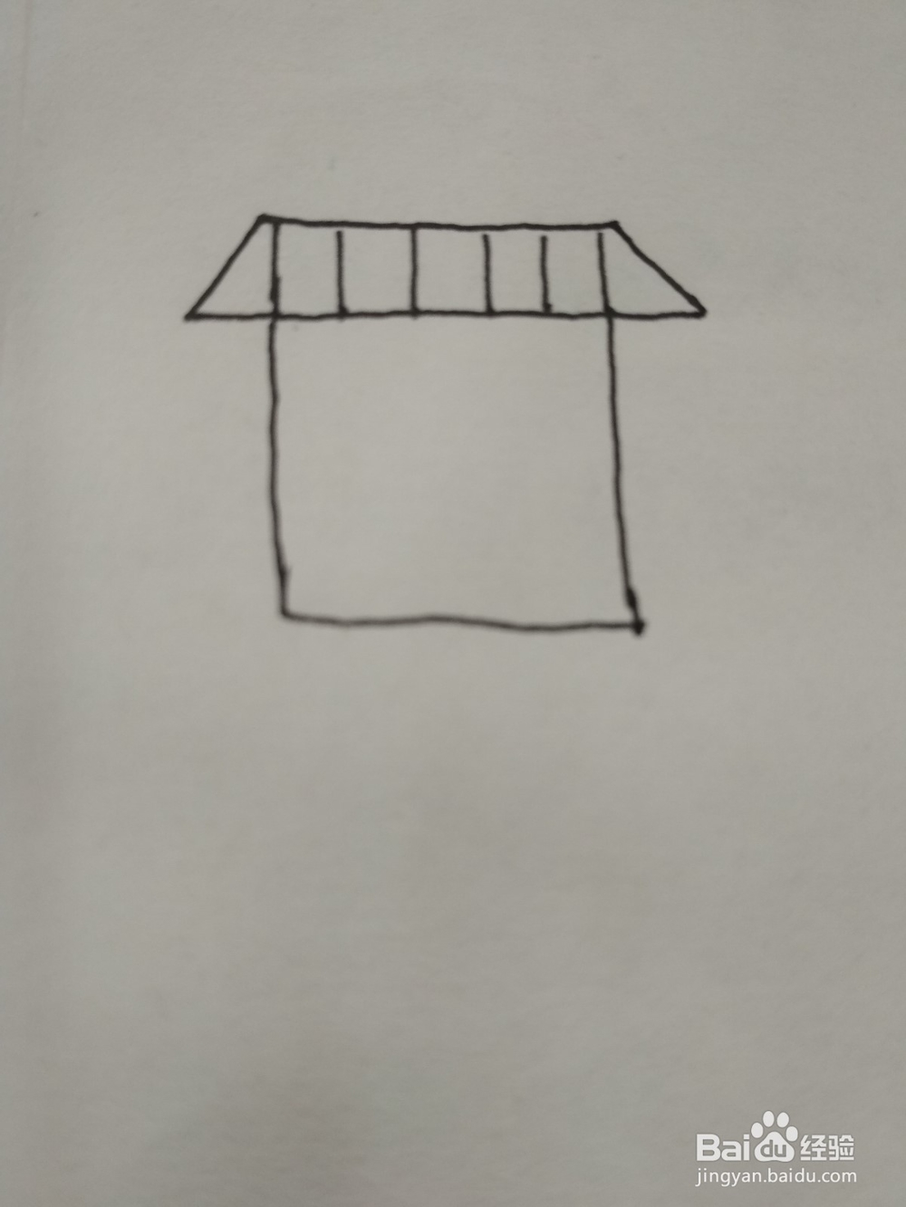 怎样画简笔小屋子