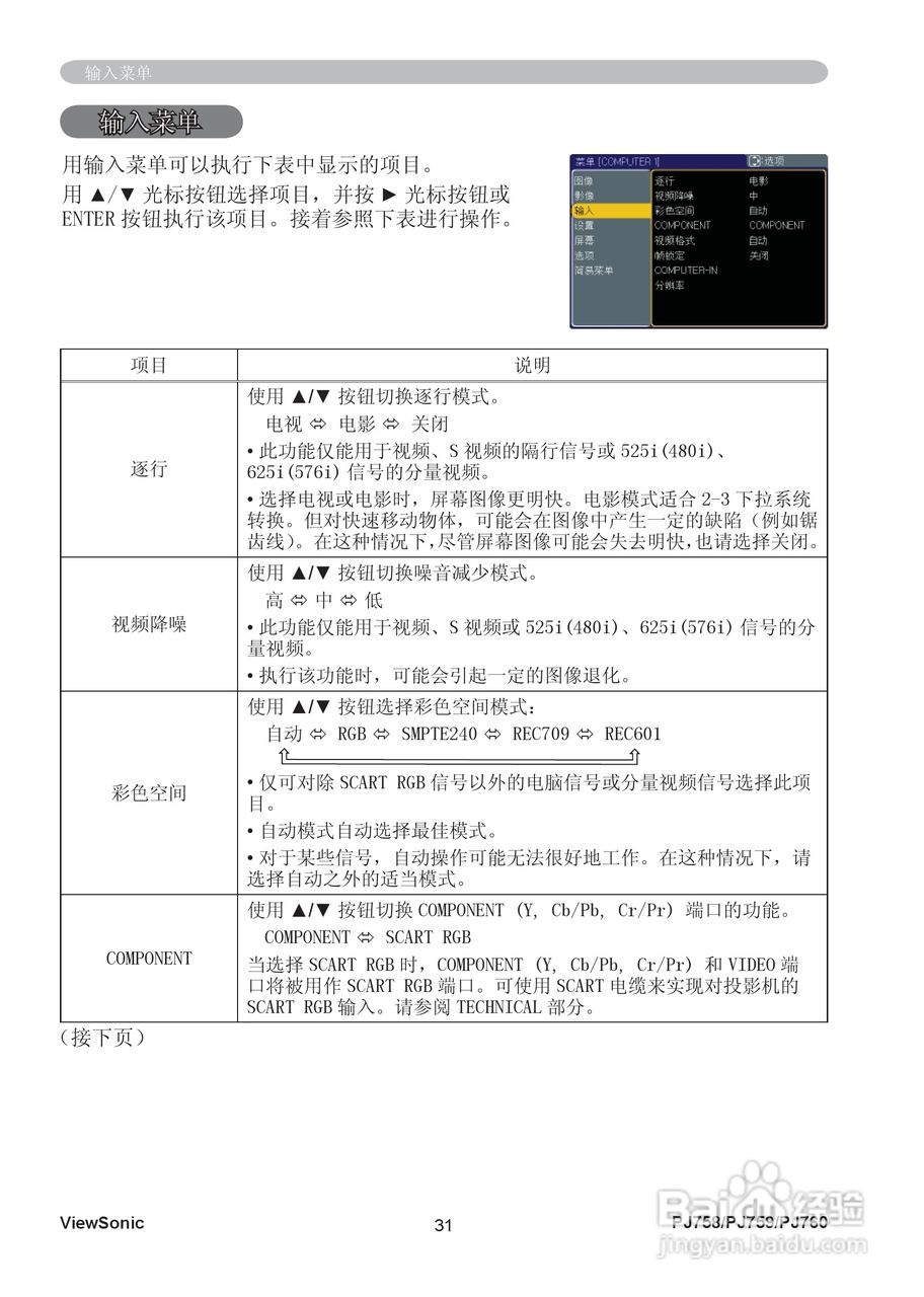优派PJ758投影机使用说明书:[4]