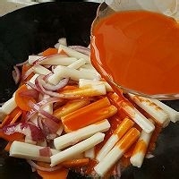 自制家庭韩国炒年糕