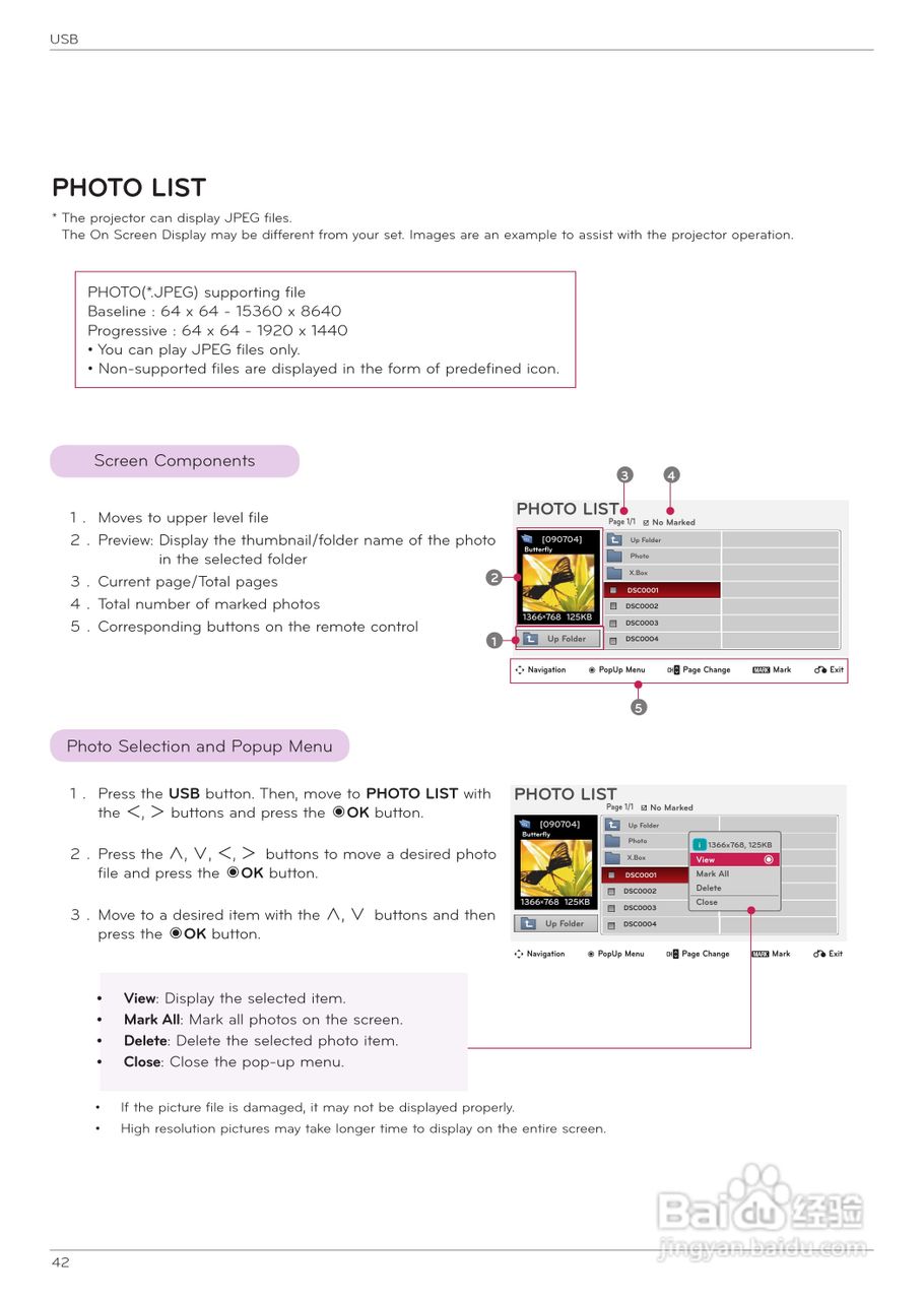 LG HX350T投影机使用说明书:[5]