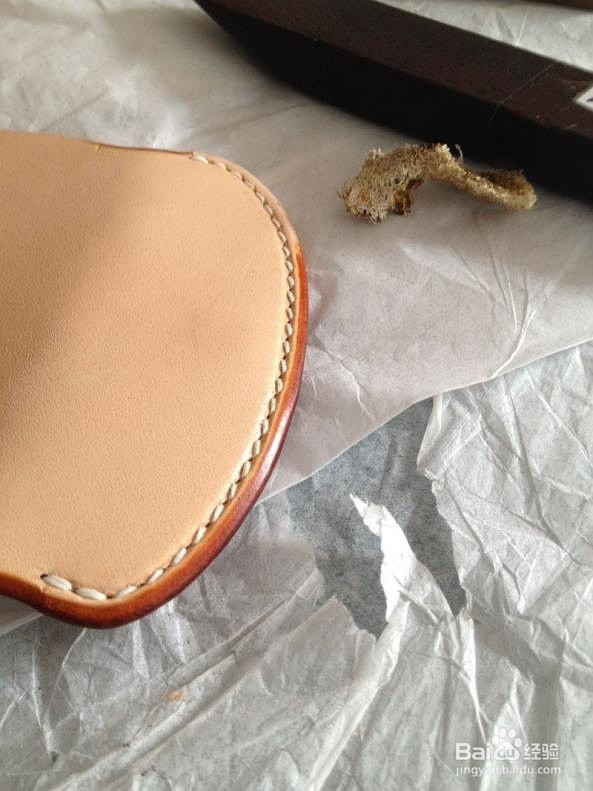 手工牛皮包制作教程
