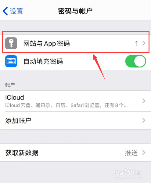 苹果手机储存的密码如何查看