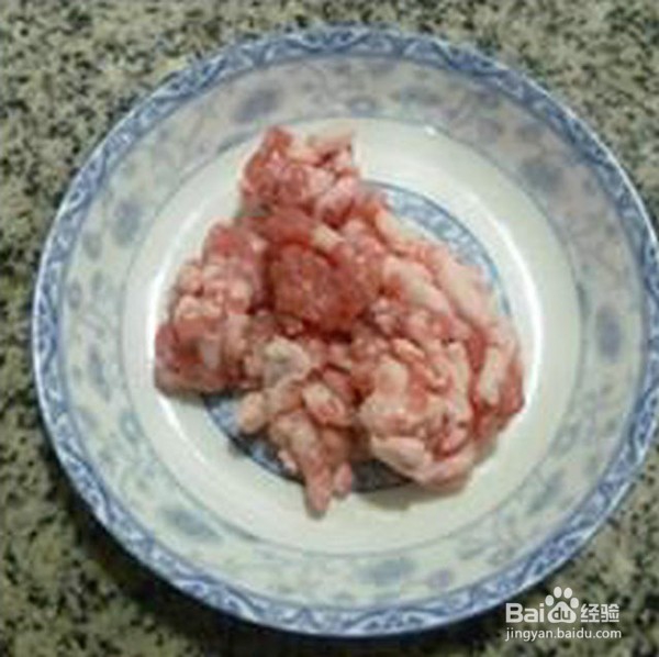 玉米面芹菜肉末煎饼