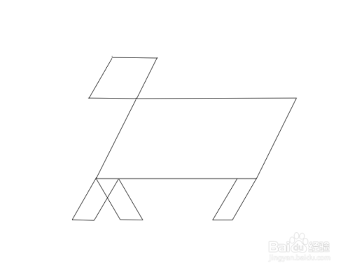 平行四边形能画什么小动物