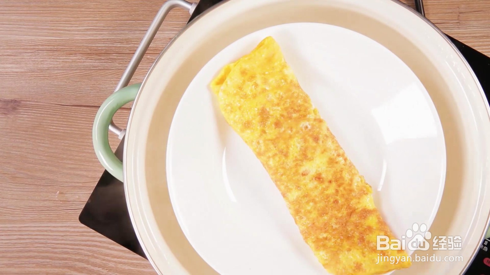 西兰花鲜虾蛋卷的做法