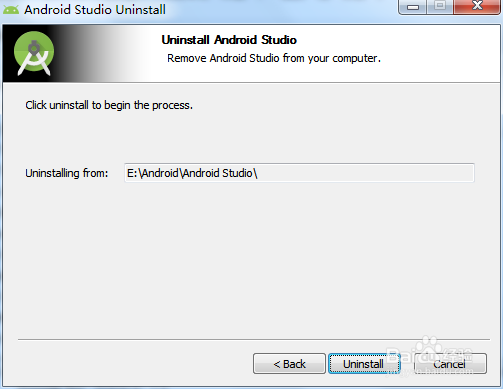 如何彻底卸载Android Studio安装环境