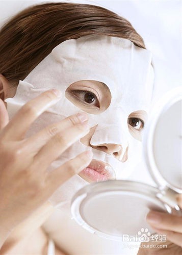 敷面膜的方法